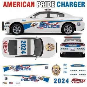 American Pride Police Charger