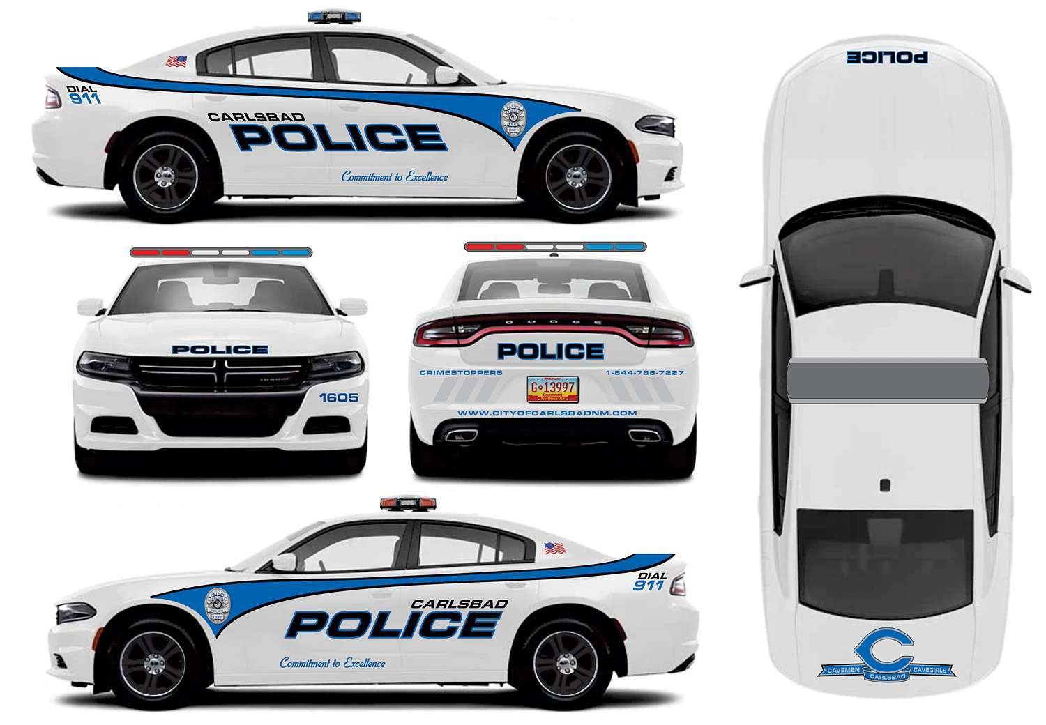 Carlsbad Police New Mexico Charger