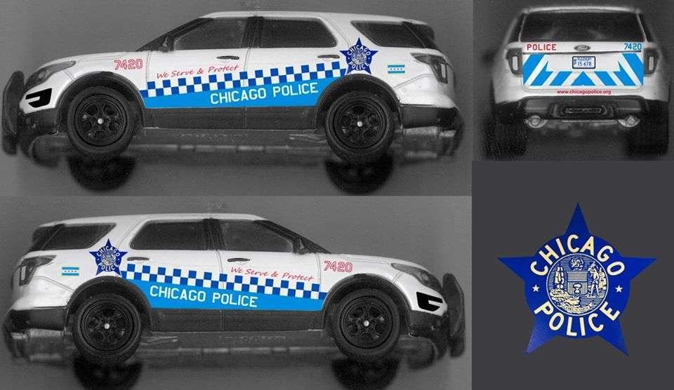 Chicago Police Illinois Checker Design Explorer