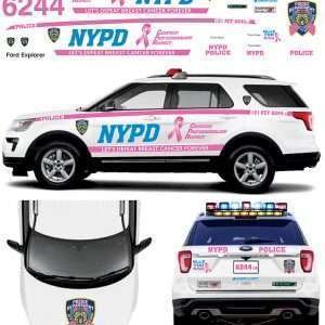New York Police (NYPD) Pink Support for Breast Cancer – Explorer