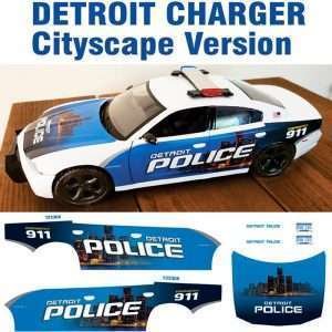 Detroit Police, Michigan Charger – Cityscape Version