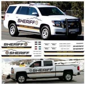 Clear Creek County Sheriff, Colorado, CO  (For Multiple Vehicles)