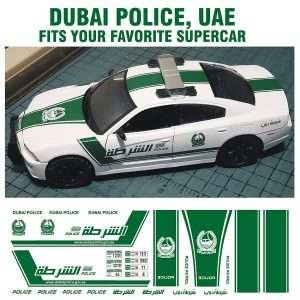 Dubai Police, UAE – Fits multiple makes of Supercars