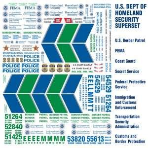 U.S. Dept of Homeland Security SuperSet (Multiple Vehicles)