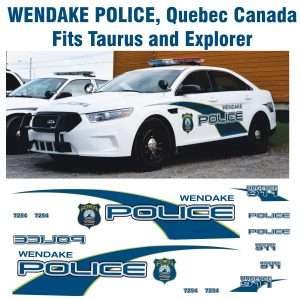 Wendake Police, Quebec, Canada Taurus & Explorer QC