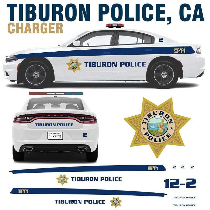 Tiburon Police - Charger CA