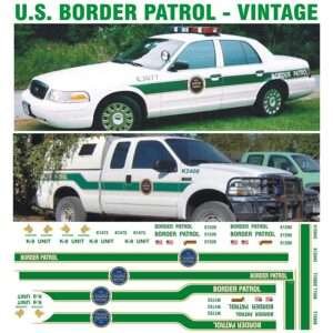 U.S. Border Patrol Vintage (Multiple Vehicles)