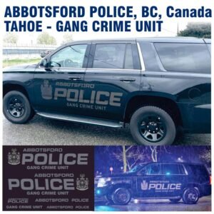 Abbotsford Police – BC Canada – Stealth, Gang Crime Unit