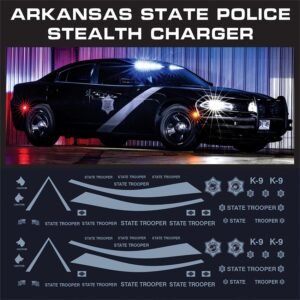 Arkansas State Police – Stealth Black Charger