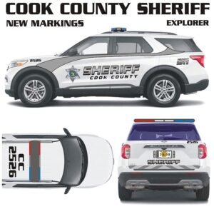 Cook County Sheriff Illinois Explorer 2026  – new markings