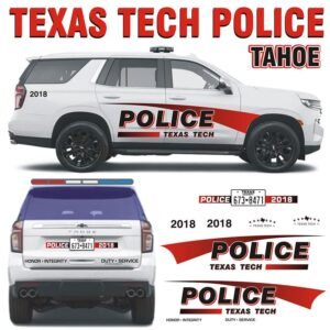 Texas Tech Police Tahoe, TX